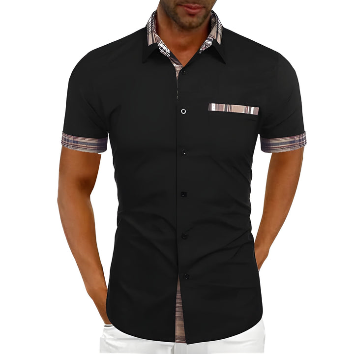 Heren Overhemd | Korte Mouwen & Stijlvol | Voor Elke Gelegenheid | Comfort Fit