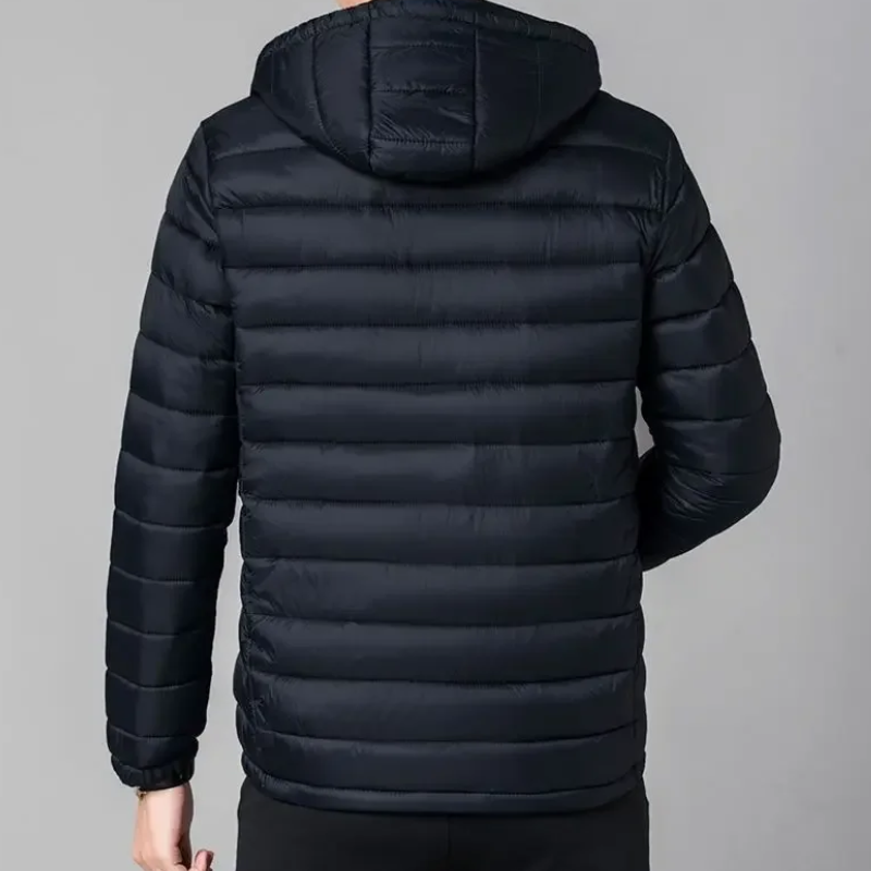 Winterjas Heren | Lichtgewicht & Gewatteerd | Casual Met Capuchon