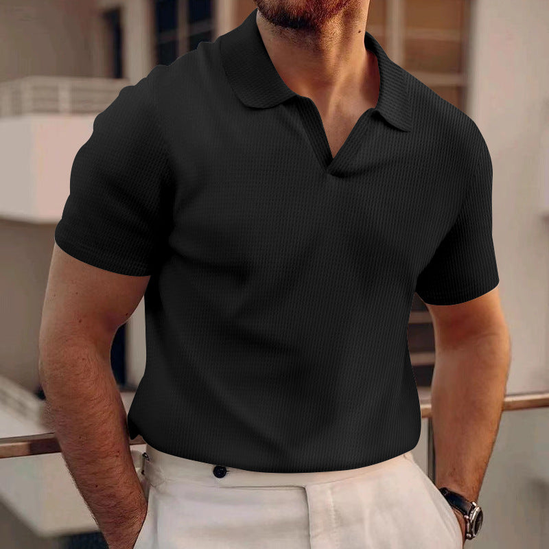 Heren Polo | Korte Mouwen & Ademend Materiaal | Casual voor Zomer & Vakantie