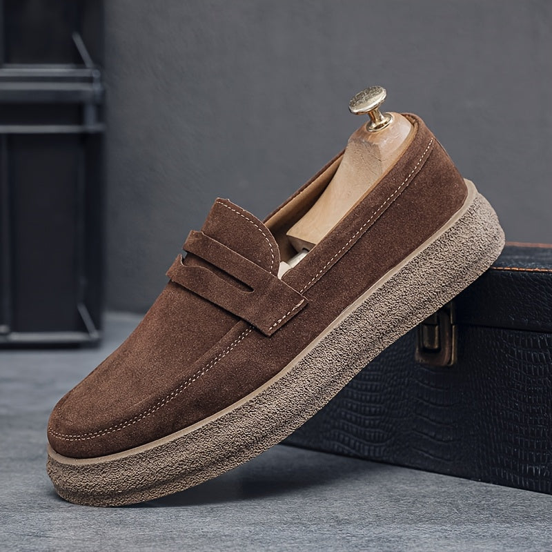 Heren Loafers | Vintage Streetstyle | Ronde Neus & Comfortabel | All-Season