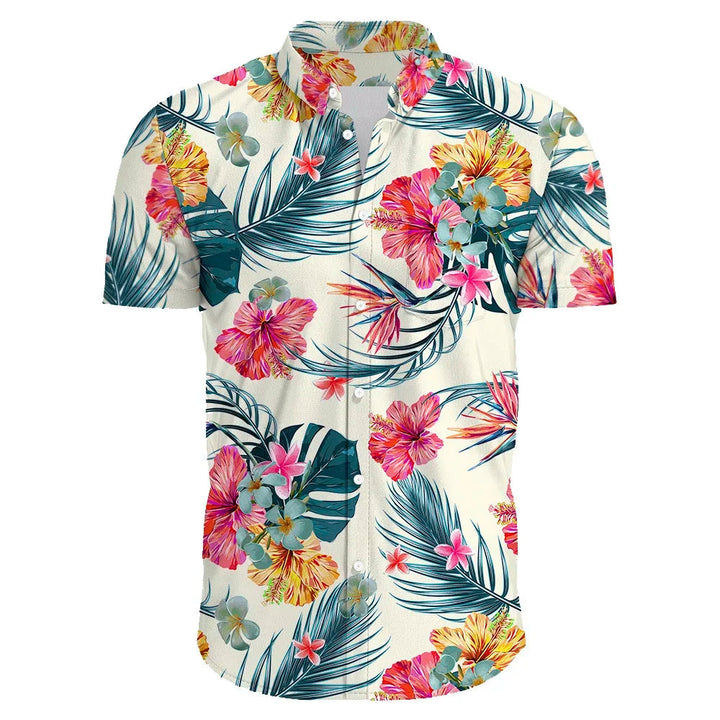 Heren Shirt | Casual | Korte Mouw | Zomer