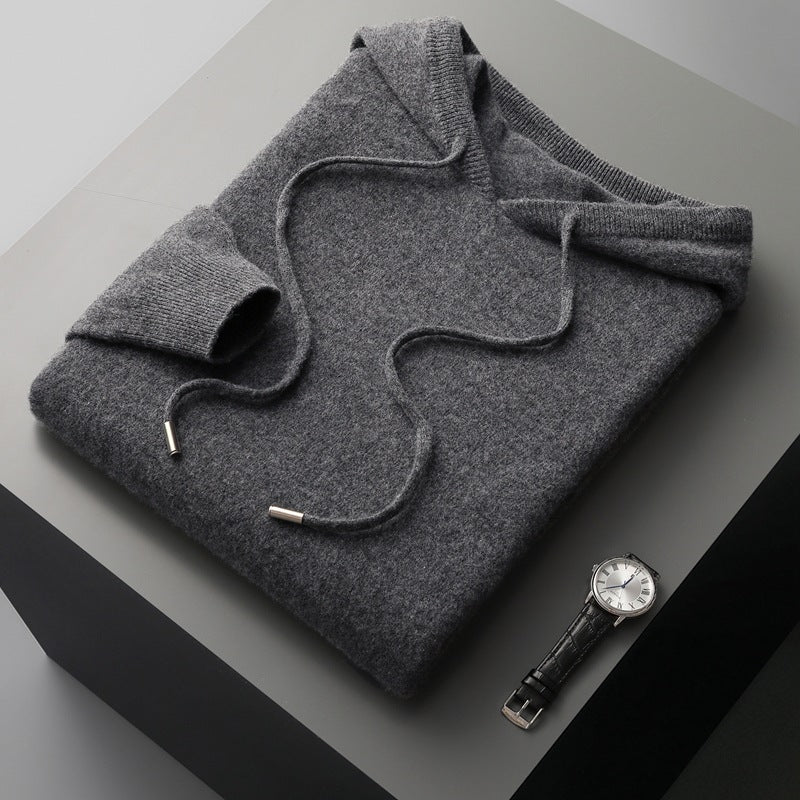Premium kasjmier Hoodie met trekkoorden voor ongeëvenaarde stijl | Tobias