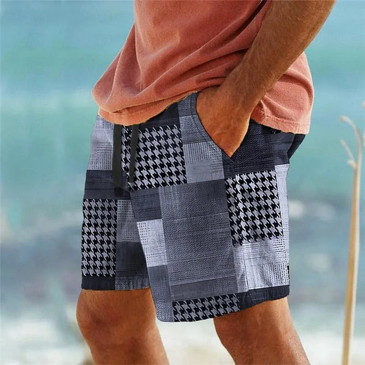 Heren Short | Vintage | Trekkoord | Zomer