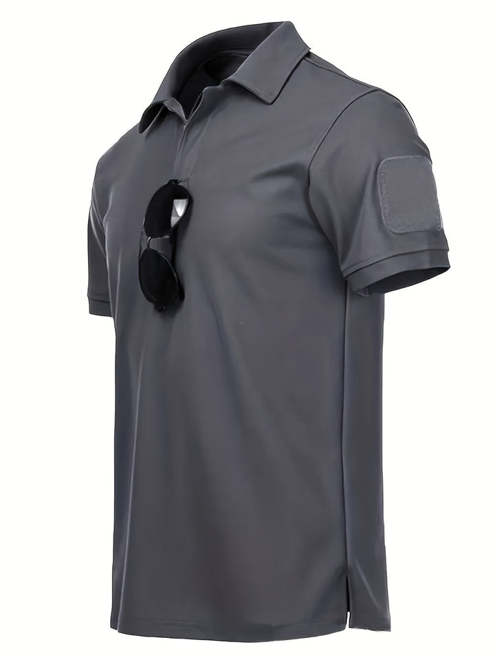 Heren Tactisch Polo Overhemd | Ademend & Lichtgewicht | Kraag: Polo | Zomer Activiteiten