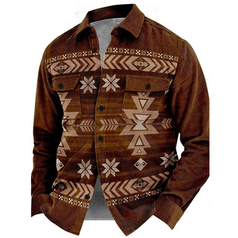 Winterjas Heren | Geruit Vintage Jas | Dagelijkse kleding
