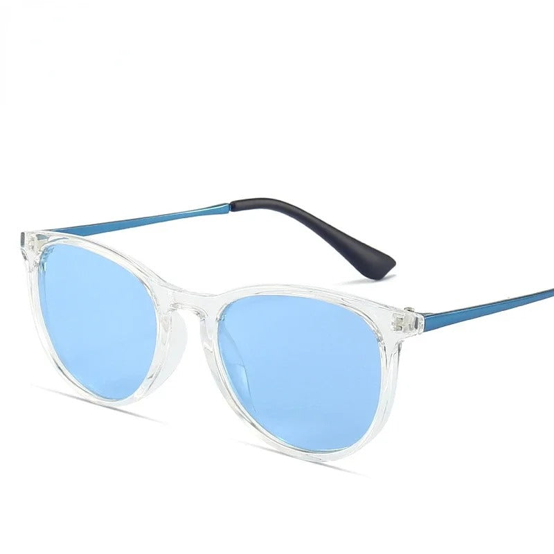 Heren Zonnebril | Rond | Lichtgewicht Frame | Zomer