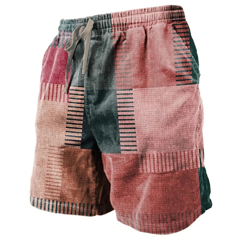 Heren Short | Retro | Trekkoord | Zomer