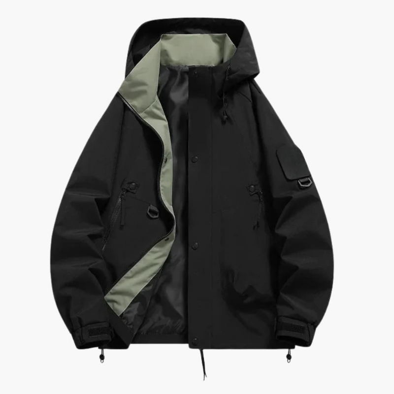 Winterjas Heren | Unisex Ski Jas met Capuchon & Ritsvakken