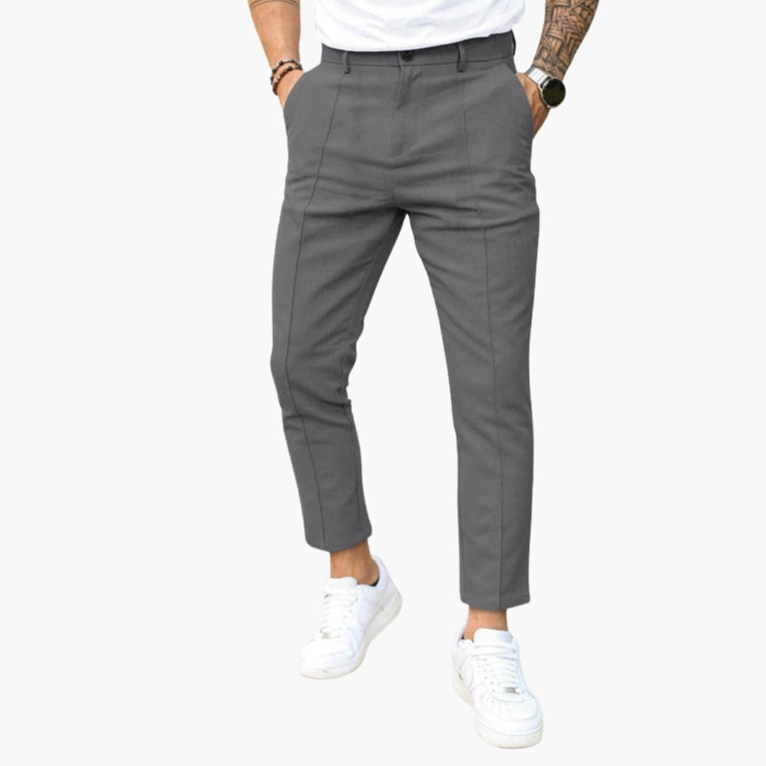Heren Pantalon | Slimfit | Smalle Pijpen | Zomer