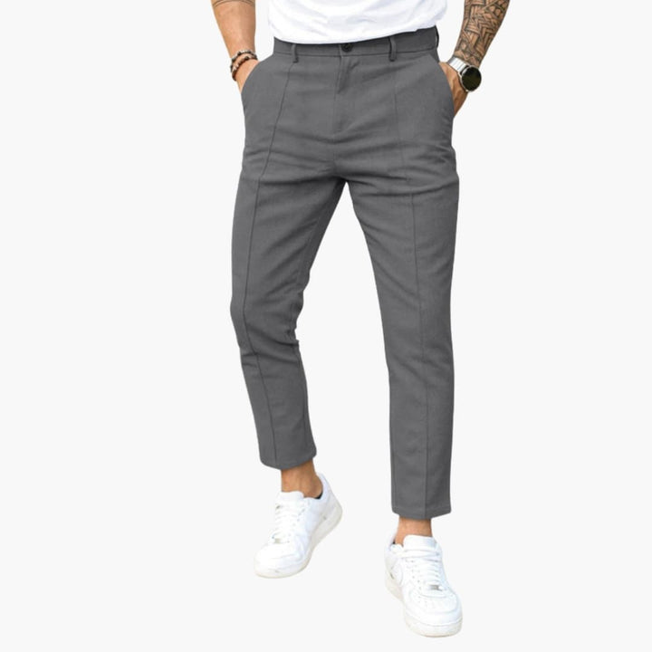 Heren Pantalon | Slimfit | Smalle Pijpen | Zomer