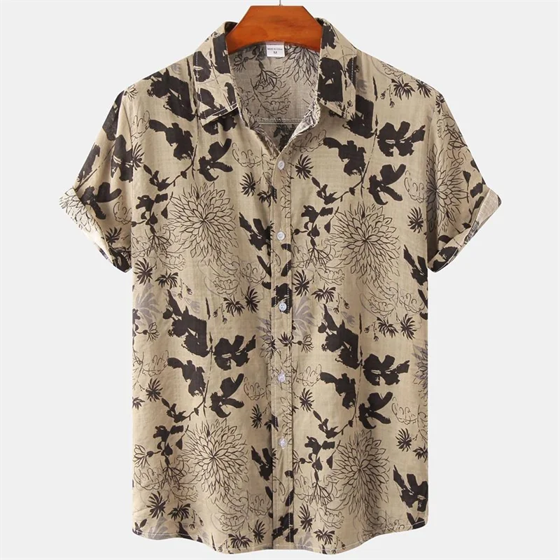 Heren Shirt | Retro | Korte Mouw | Zomer