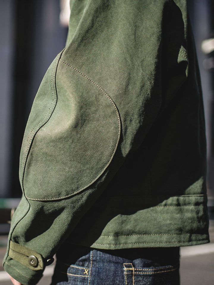Heren Jas | Oversized Vintage | Met Knoopjes