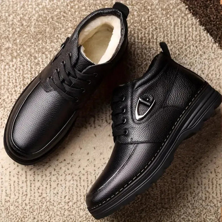 Heren Schoenen | Premium Elegant | Vetersluiting | Enkelhoog