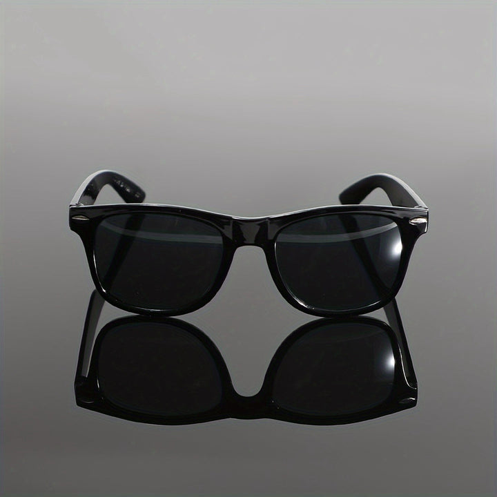 Heren Zonnebril | Vintage Stijl | PC Frame met Anti-Reflectie Coating | Dagelijks Comfort