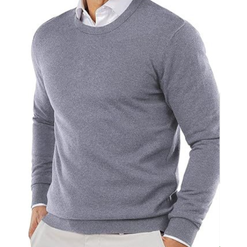 Truien Heren | Ronde Hals | Effen Design | Tijdloos Comfort