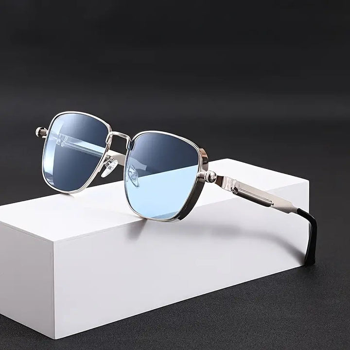Heren Zonnebril | Aviator Design | Gepolariseerde Lenzen | UV400 Bescherming | Metalen Frame