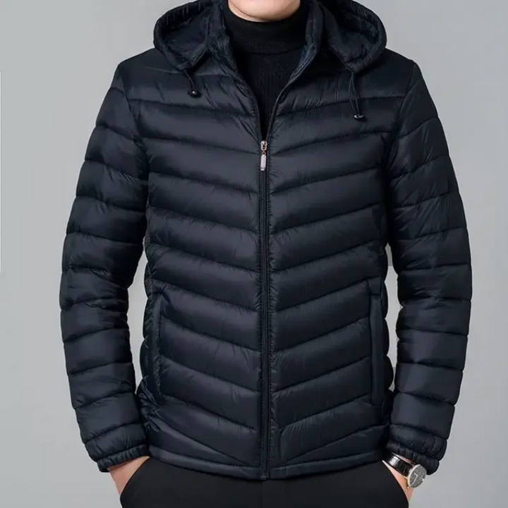 Winterjas Heren | Lichtgewicht & Gewatteerd | Casual Met Capuchon