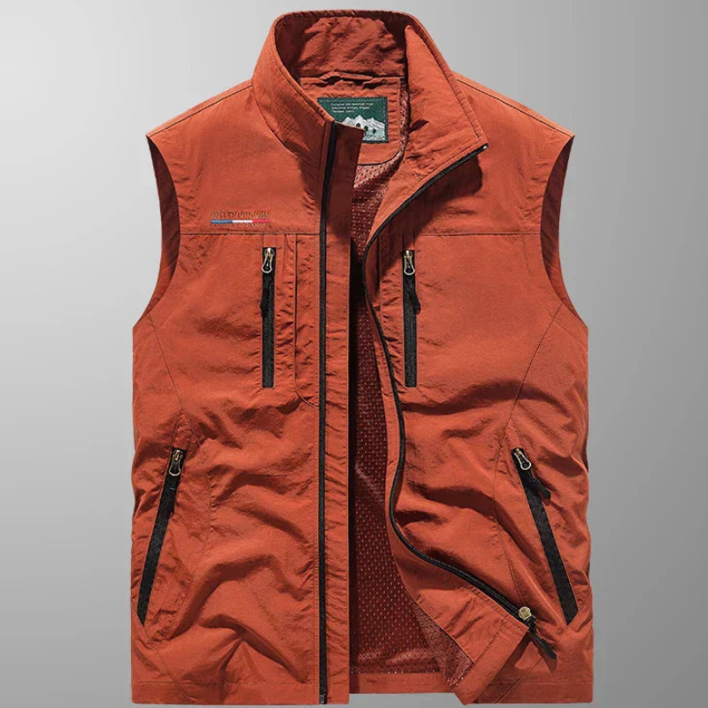 Heren Bodywarmer | Outdoor Vest | Licht & Functioneel