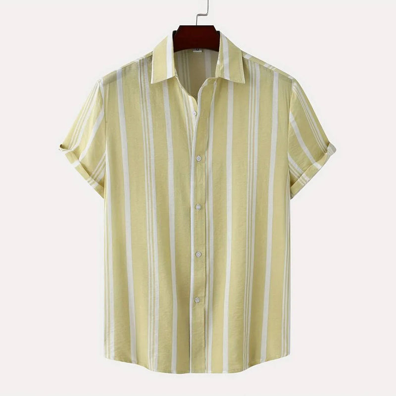 Heren Shirt | Marine Strependessin | Resort Chic | Zomer
