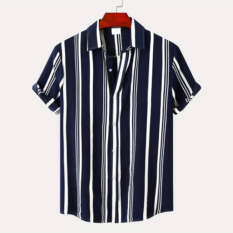 Heren Shirt | Marine Strependessin | Resort Chic | Zomer
