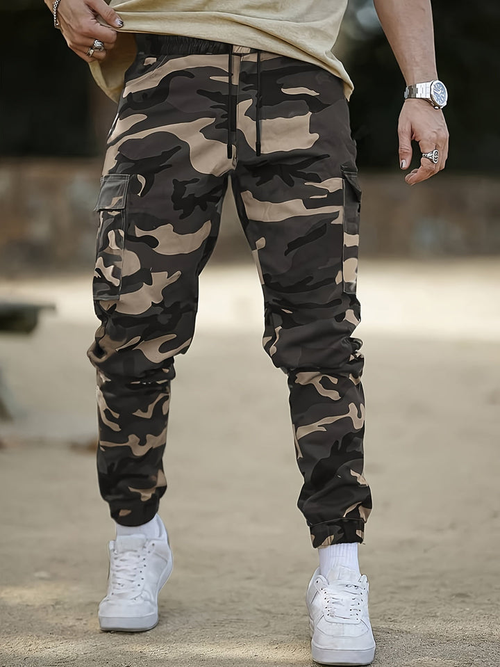 Heren Camouflage Cargobroek | Multifunctioneel voor Wandelen & Outdoor