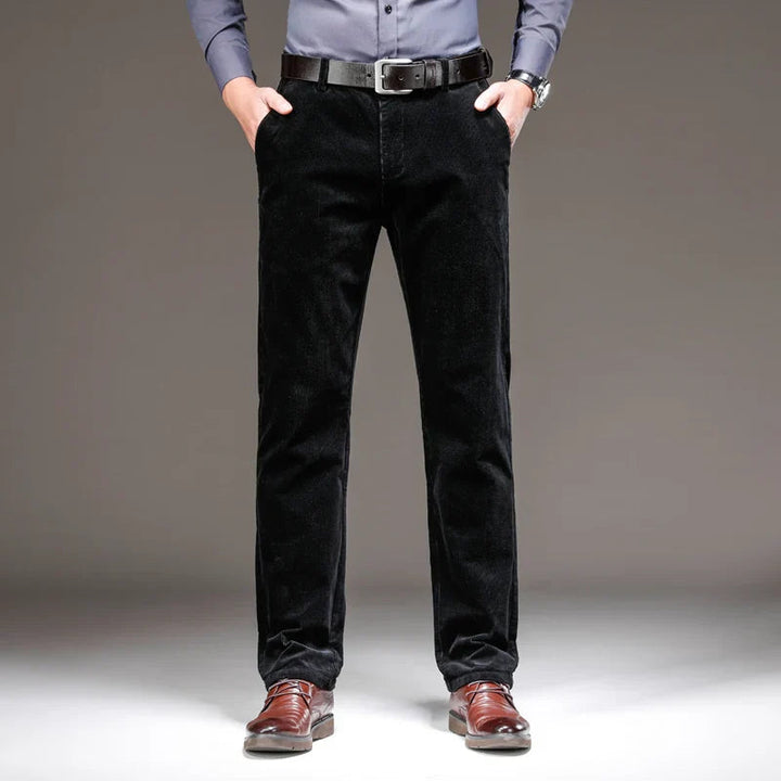Heren Corduroy Broek | Handgemaakt & Verfijnd | Meerdere Zakken | Premium Ribfluweel