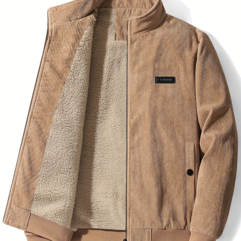 Winterjas Heren | Dikke Wintercoat | Opstaande Kraag | Warm & Stijlvol