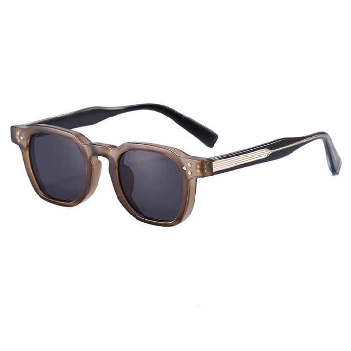 Heren Zonnebril | Modern Gestel | Trendy Blauw | Zomer