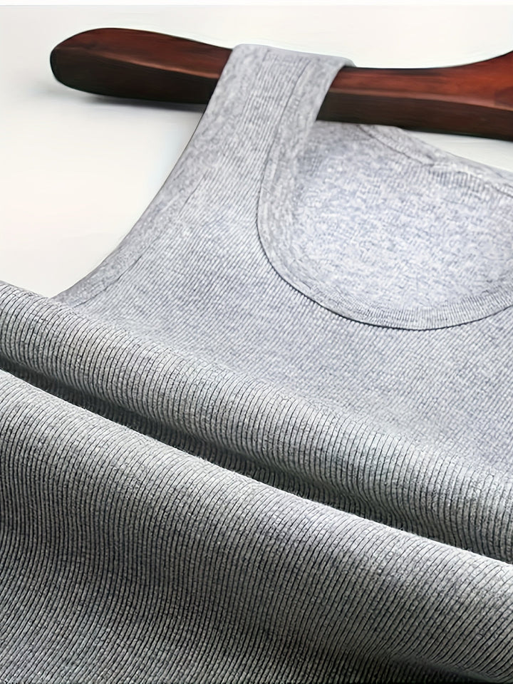 Heren Tanktop | Slimfit | Mouwloos | Zomer
