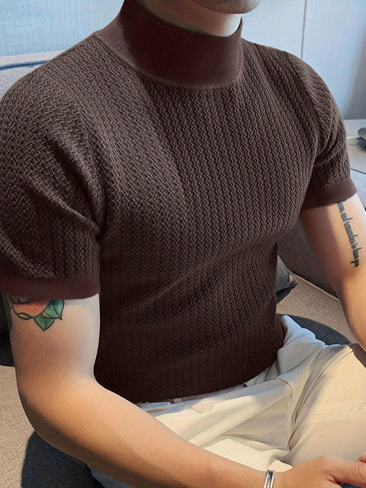 Heren T-shirt | Effen & Gestreept | Casual Comfort | Katoenmix