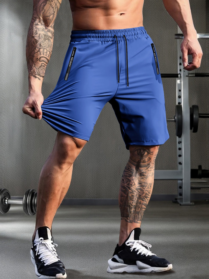 Heren Sneldrogend Shorts | Licht & Ademend | Ritssluiting en Trekkoord | Zomer