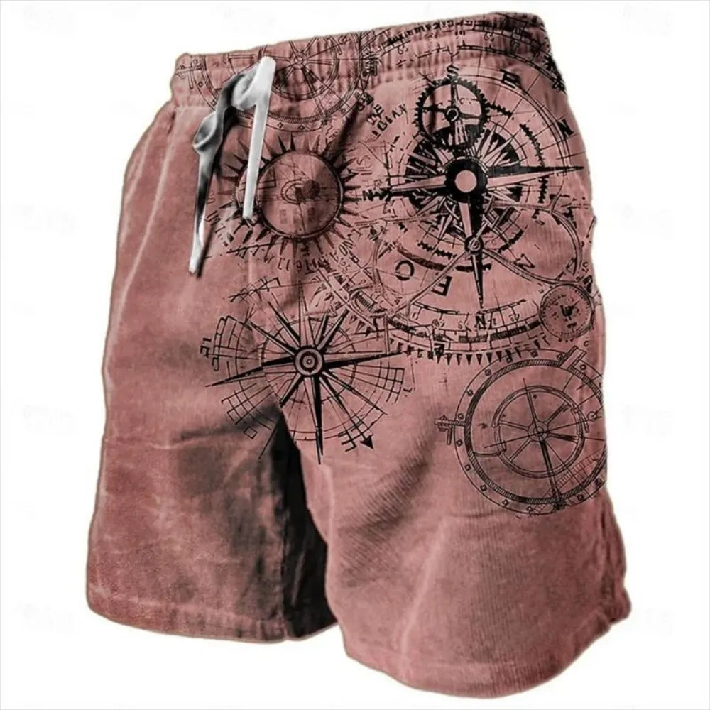 Heren Shorts | Retro | Trekkoord | Zomer