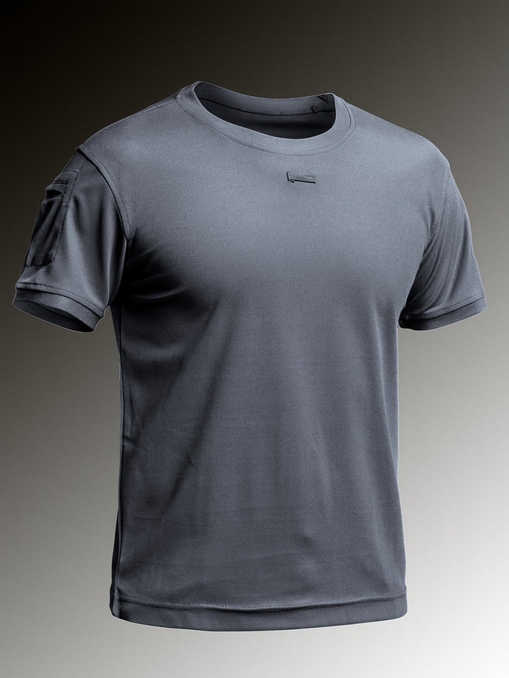 Heren T-shirt | Camouflageprint | Rekbaar & Ademend | Casual Zomeroutfit voor Buiten