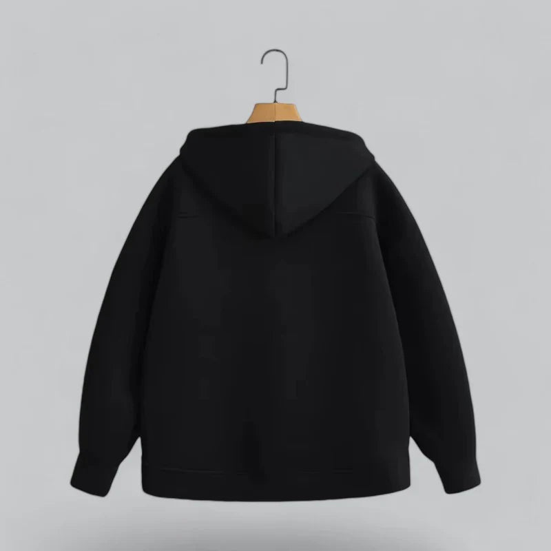Moderne heren jas met functionele capuchon voor moeiteloze stijl en dagelijks comfort | Jochem