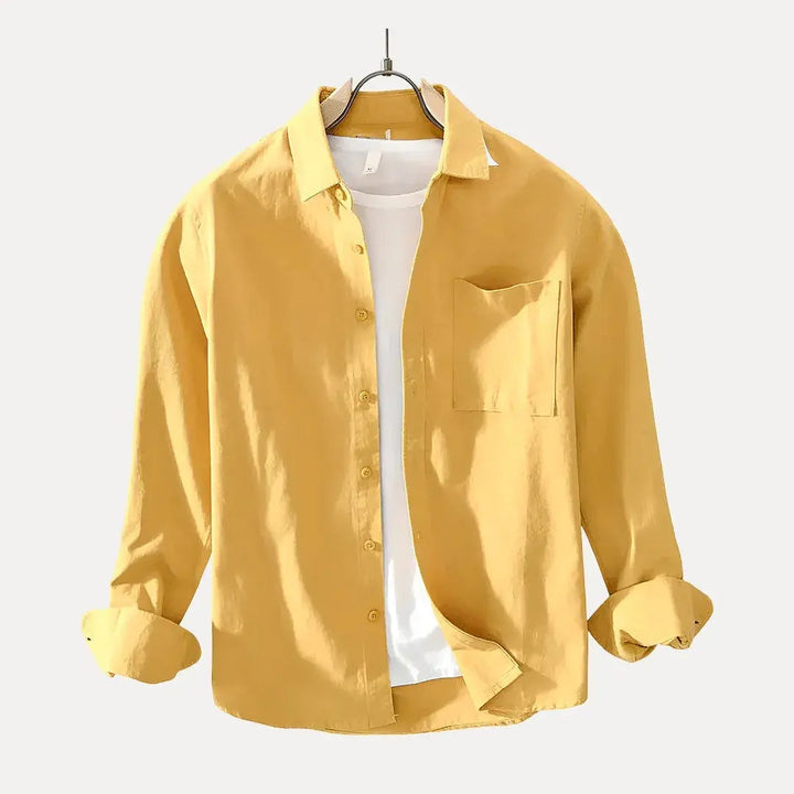 Heren Shirt | Straight | Met Knoopjes | Zomer