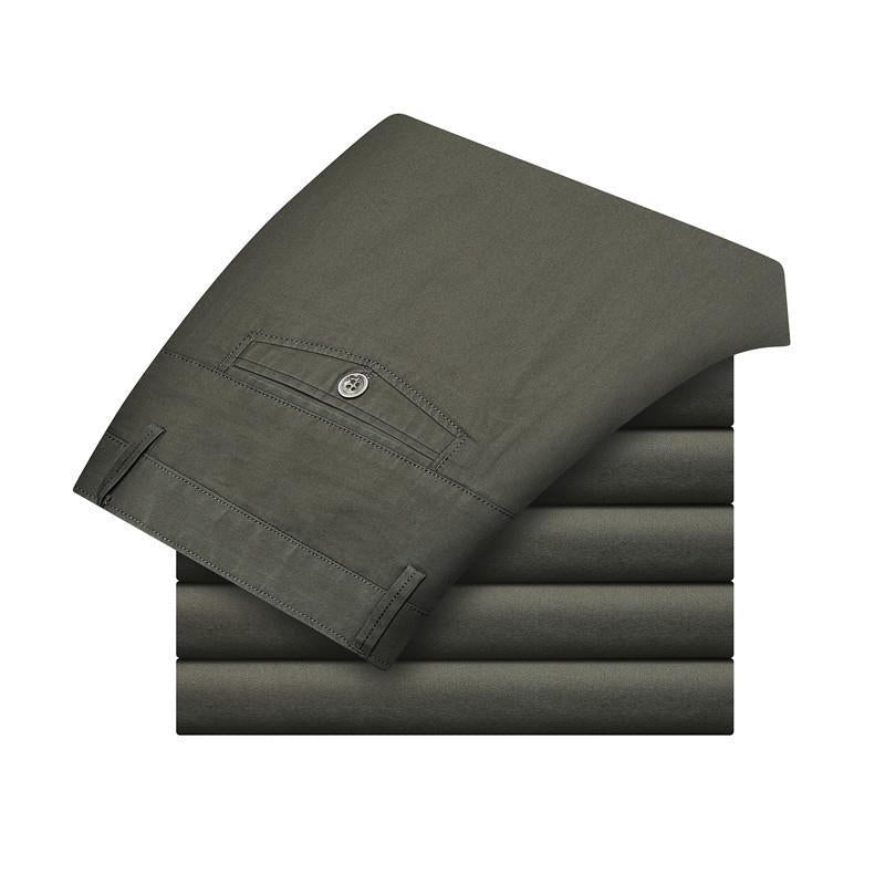 Geraffineerde Stretch broek voor Heren met Katoenmix en elegante stijl | Wout