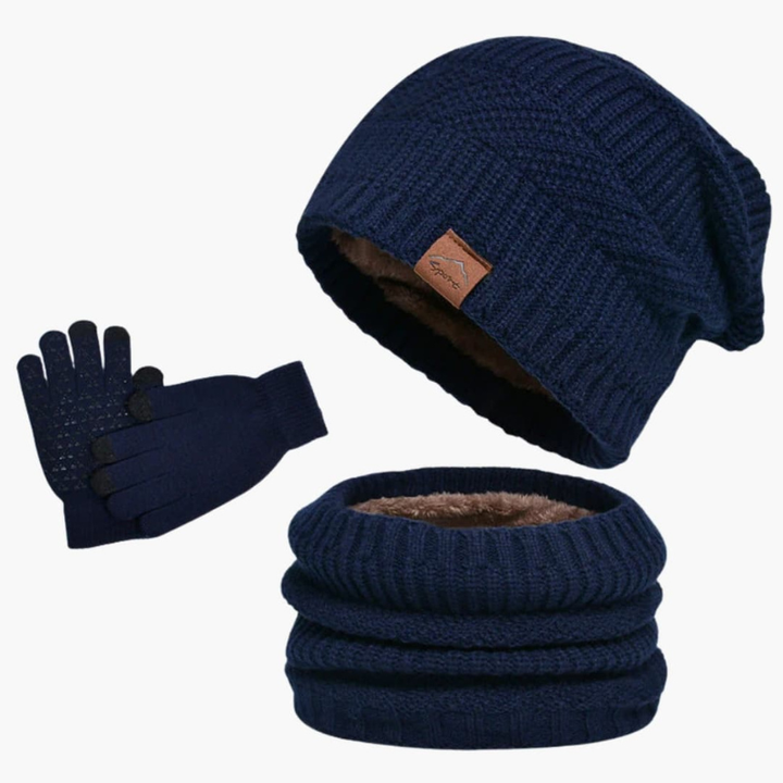 Heren Winterset | Warme Muts, Sjaal & Handschoenen | Warme kleding
