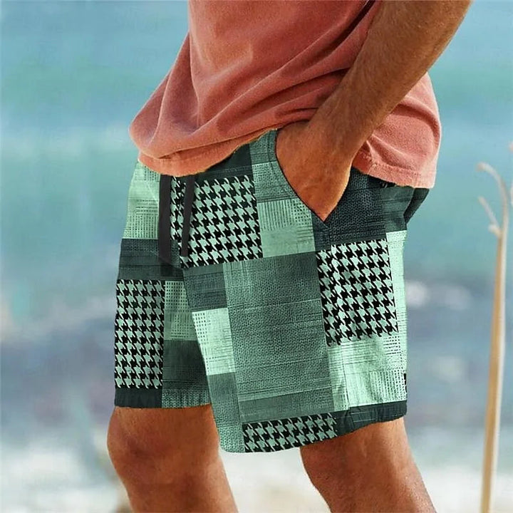 Heren Short | Vintage | Trekkoord | Zomer