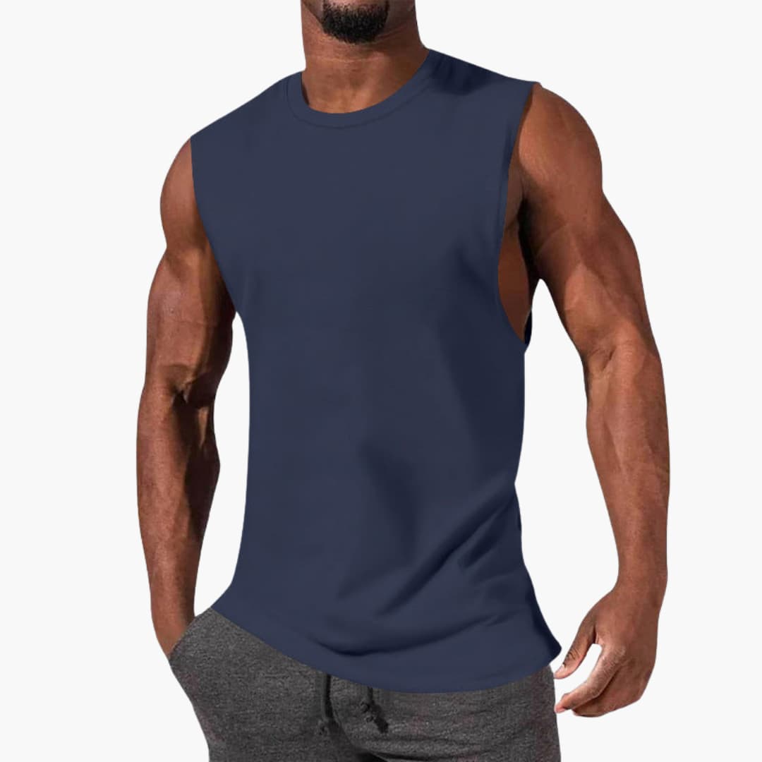 Heren Tanktop | Straight | Mouwloos | Zomer