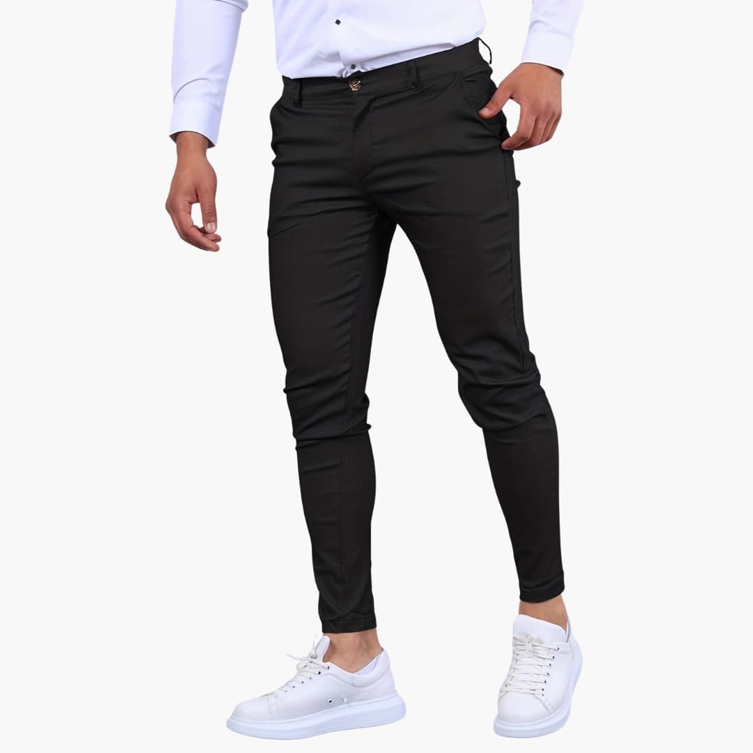 Heren Broek | Slimfit | Smalle Pijpen | Zomer