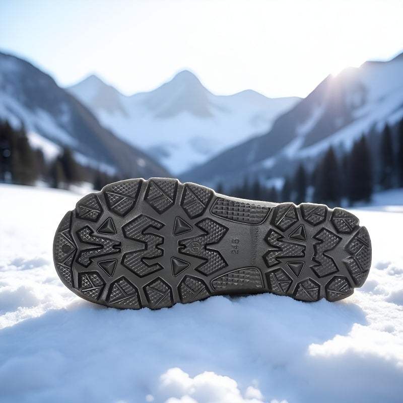 Sneeuwlaarzen Heren | Antislip Zool & Enkelsteun | Outdoor Schoenen Heren