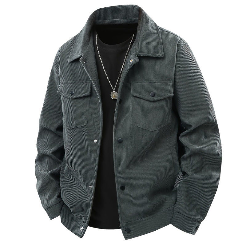 Winterjas Heren | Cargo Jas met Meerdere Zakken | Klassiek & Functioneel Design