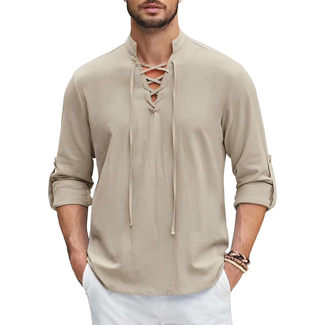 Heren Shirt | Straight Elegant | Vetersluiting | Zomer