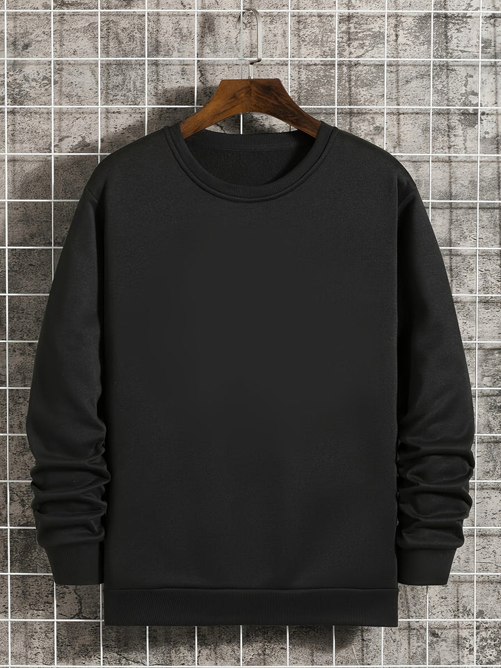 Heren Sweatshirt | Klassiek & Comfortabel | Ronde Hals | Herfst/Winter