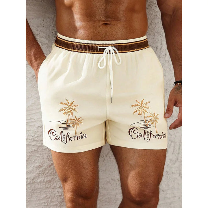 Heren Short | Retro | Trekkoord | Zomer