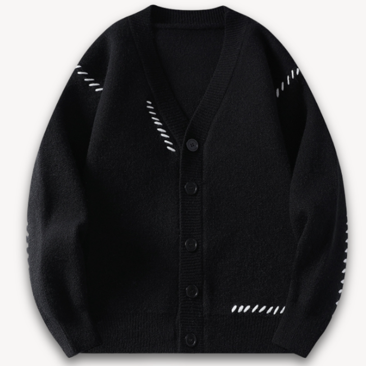 Vest Heren | Gebreid Knoopvest | Stijlvolle Kleding