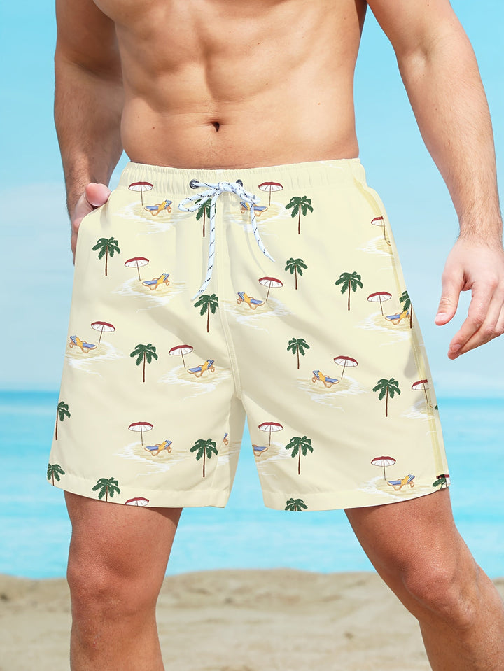 Heren Strandshort | Lichtgewicht & Sneldrogend | Met Trekkoord | Actieve Zomerstijl