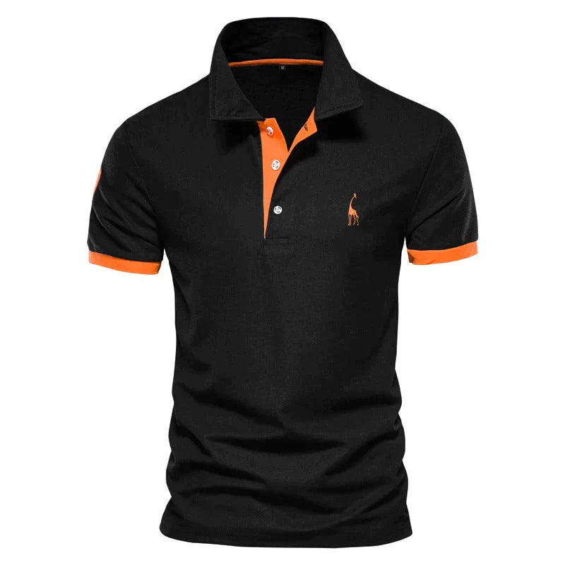 Heren Polo T-Shirt | Korte Mouwen & Kraag | Casual Zomer Polo | Katoen & Polyester