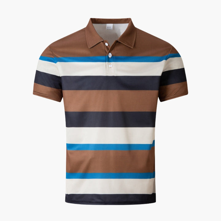 Heren Polo | Retro | Korte Mouw | Zomer
