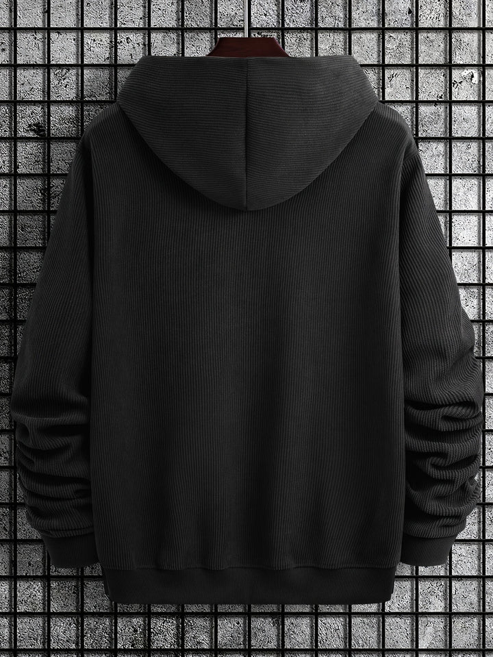 Heren Hoodie | Zacht & Warm | Losse Pasvorm | Herfst/Winter